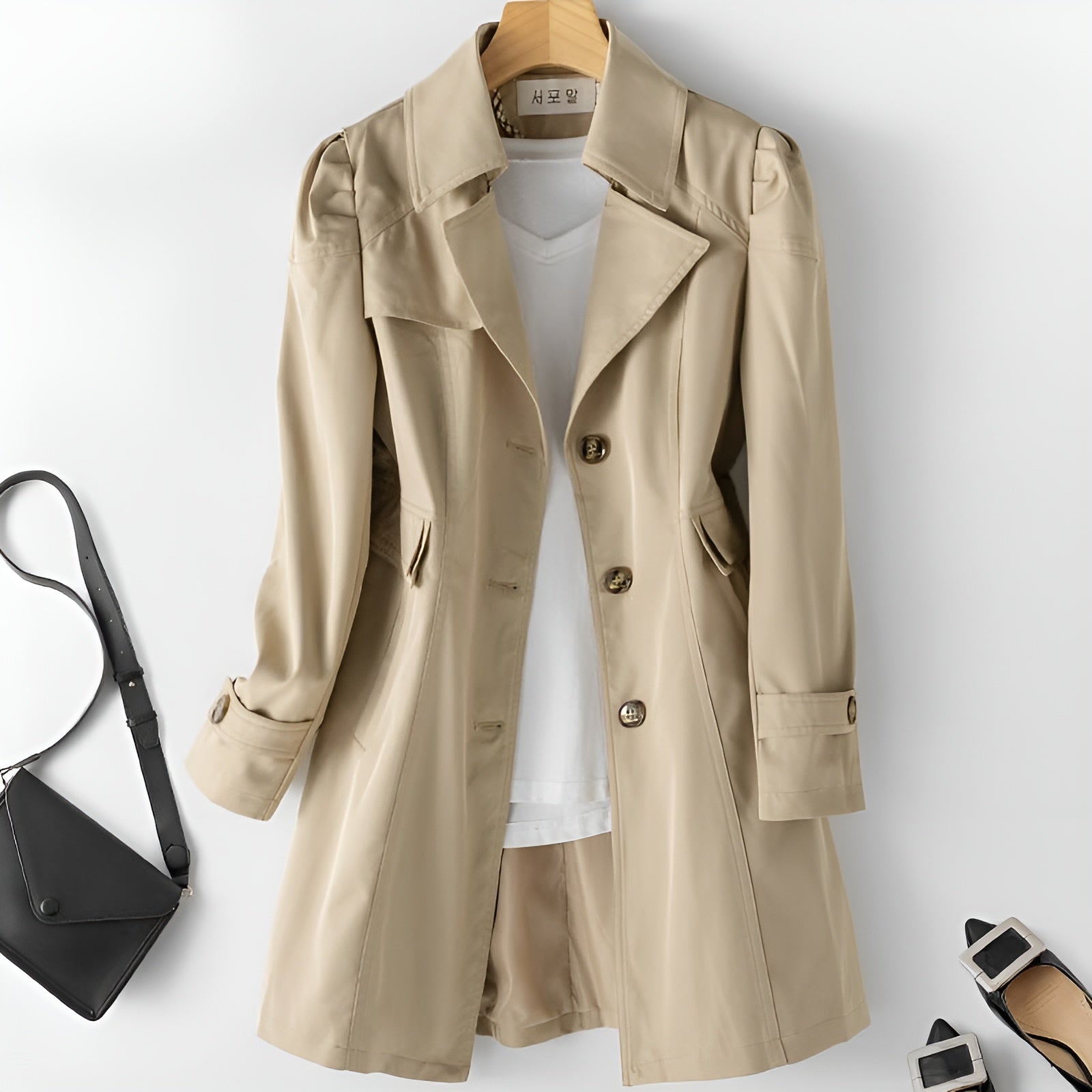 Claramond™ | Tidlös Trenchcoat